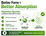 HCL HERBAL CODE LABS Magnesium Glycinate Capsules in natural setting