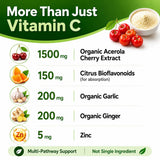 HCL HERBAL CODE LABS Organic Acerola Cherry Vitamin C Capsules in packaging