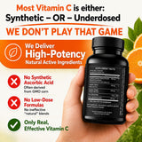 HCL HERBAL CODE LABS Organic Acerola Cherry Vitamin C Capsules side view