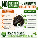 HCL HERBAL CODE LABS Shilajit Capsules with measuring spoon
