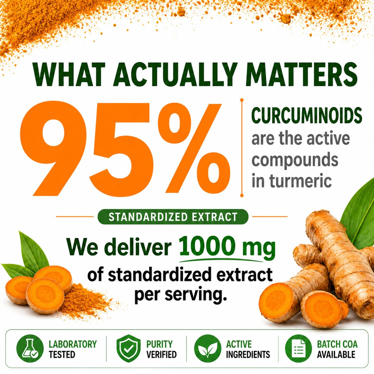 HCL HERBAL CODE LABS Turmeric Curcumin capsules with ginger and black pepper