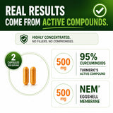 HCL Turmeric Collagen Supplement 500mg packaging