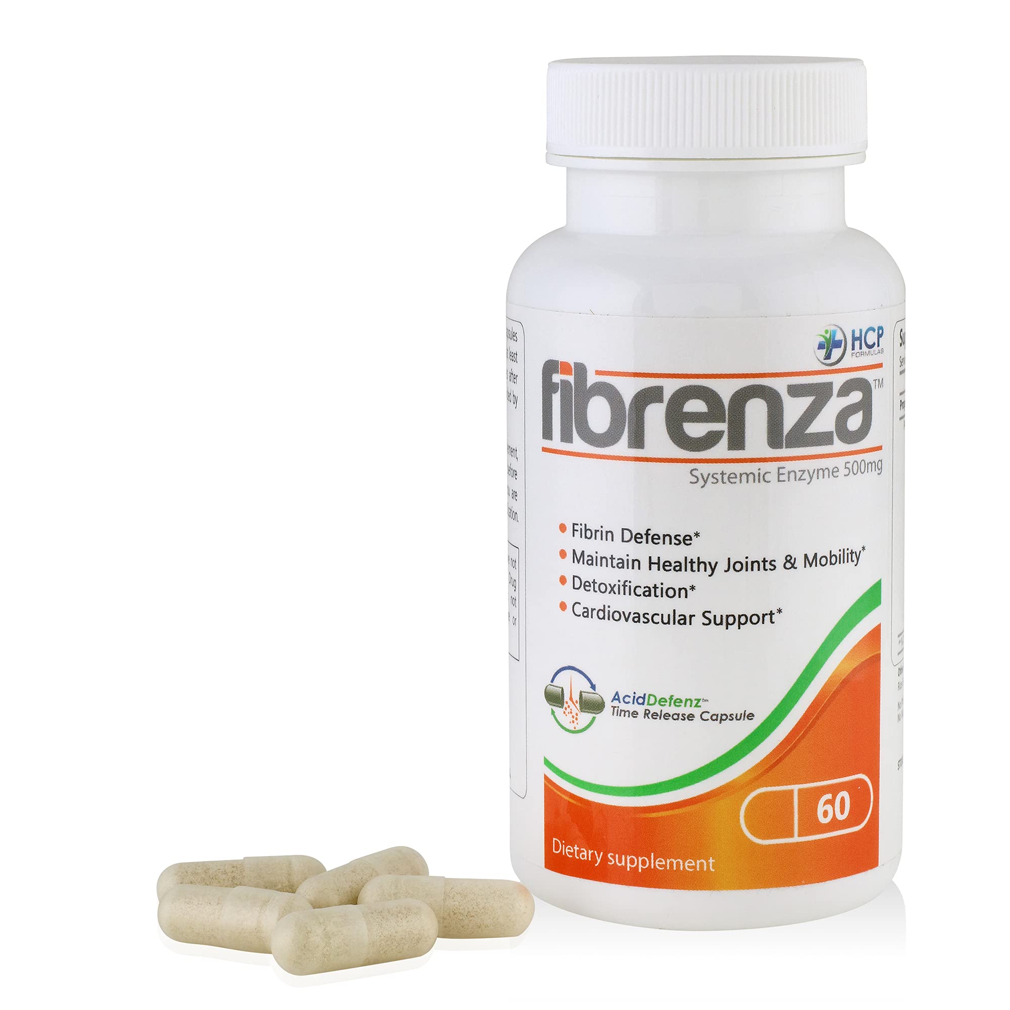HCP Formulas Fibrenza Multi-Enzyme Supplement ingredients list