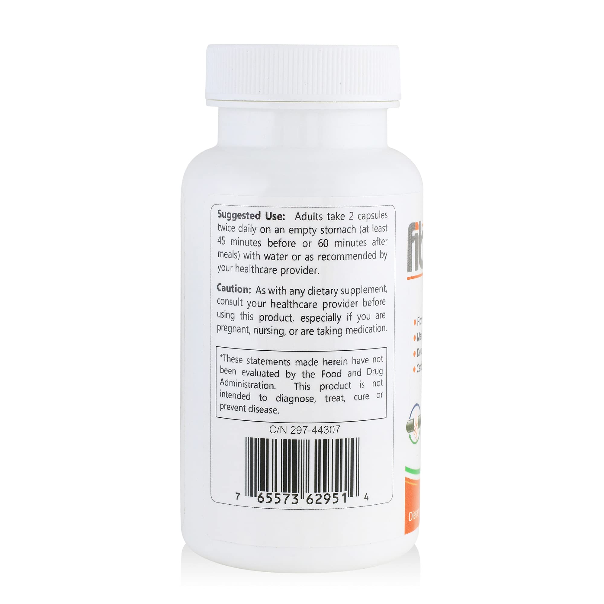 HCP Formulas Fibrenza Multi-Enzyme Supplement side view