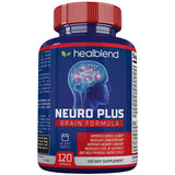 healblend Neuro Plus Brain & Focus Supplement front view