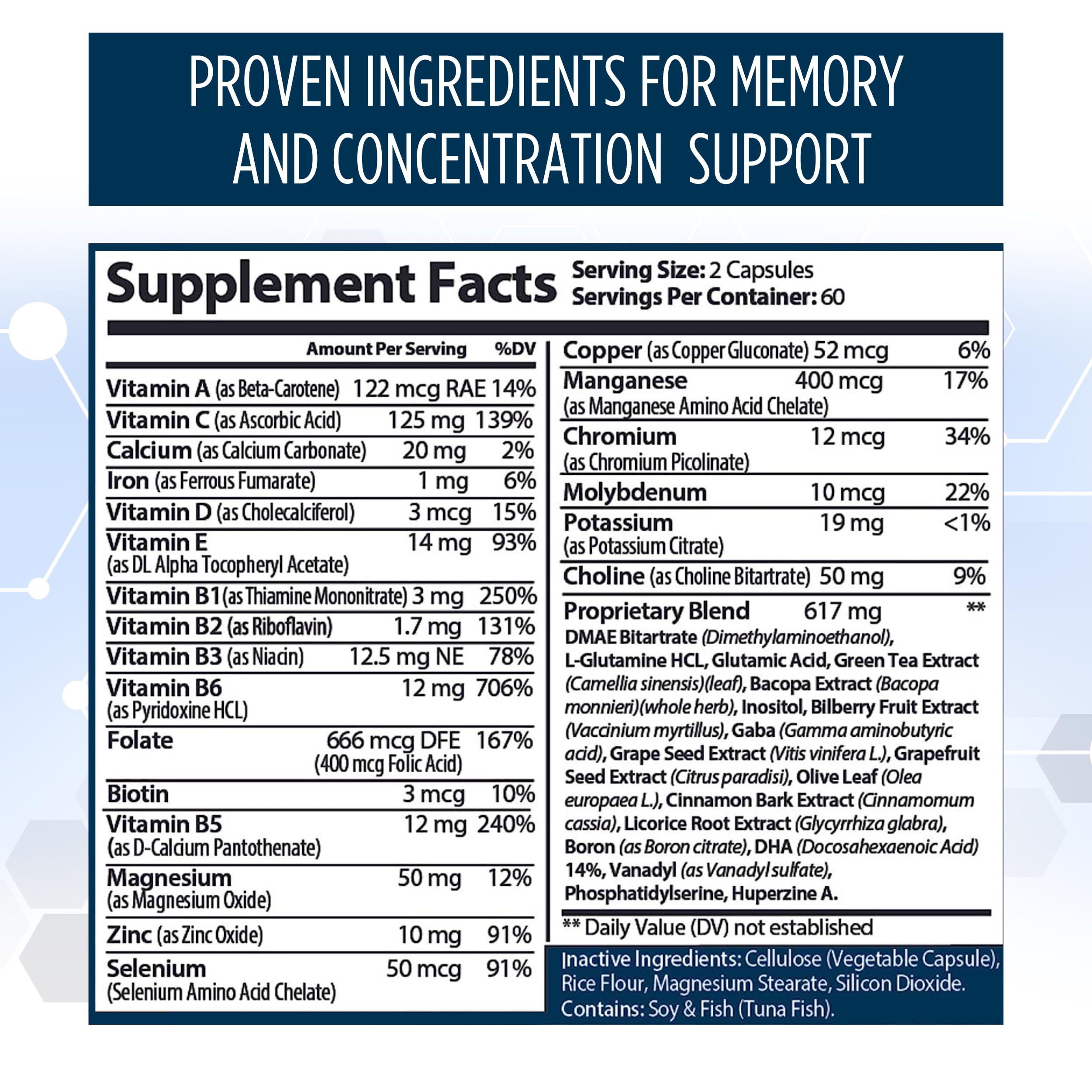 healblend Neuro Plus Brain & Focus Supplement packaging