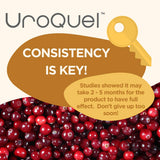 Heale Doctor Formulated Cranberry Supplement with a glass of water
