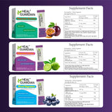 HEALGUARDIAN Magnesium Powder Drink Mix packaging with 20 packets