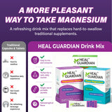 HEALGUARDIAN Magnesium Powder Drink Mix Passion Fruit nutritional information