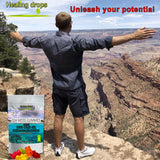 HEALING DROPS Sea Moss Gummies in a lifestyle setting