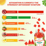 HEALOADING Astaxanthin Gummies in a gym bag