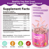 HEALOADING Cortisol Reducer Supplements bottle side view