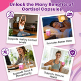 HEALOADING Cortisol Reducer Supplements packaging back view
