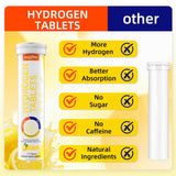 HEALOADING Hydrogen Rich Water Tablets in a glass of water