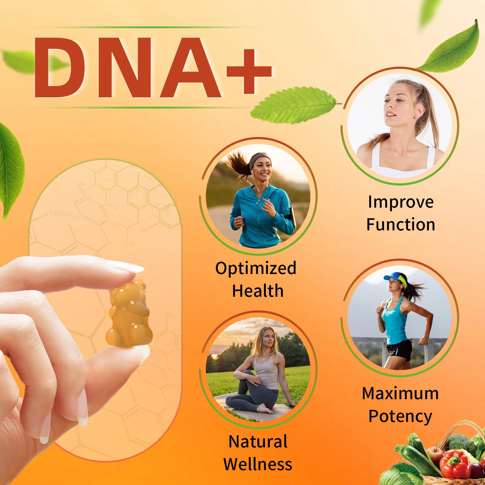 HEALOADING NAD Gummies 750mg packaging