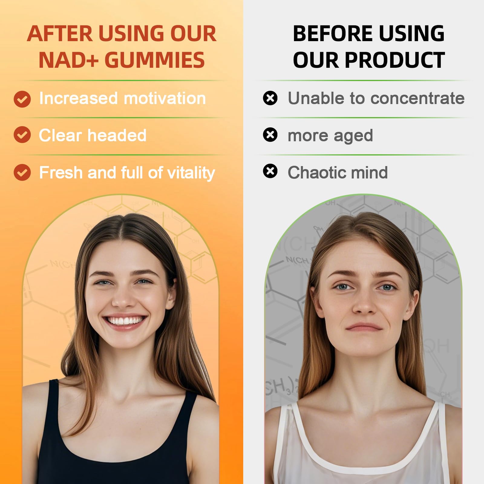 HEALOADING NAD Gummies 750mg serving size