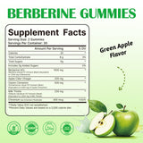 HEALOADING Organic Berberine HCL Gummies packaging side view