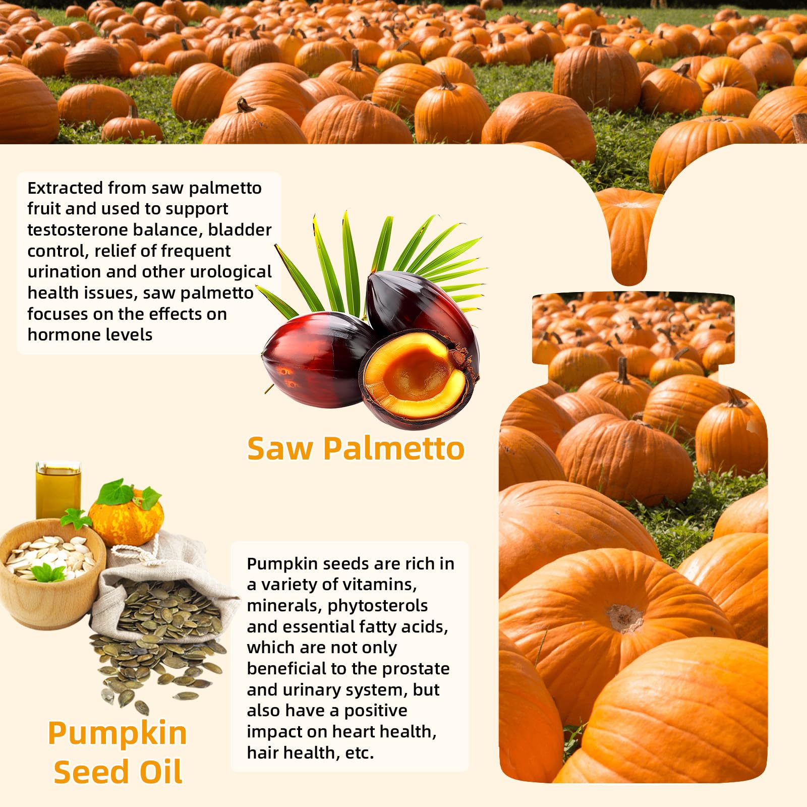 HEALOADING Pumpkin Seed Oil Gummies back view of packaging