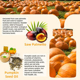 HEALOADING Pumpkin Seed Oil Gummies back view of packaging