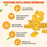 HEALOADING Pumpkin Seed Oil Gummies side view of packaging