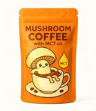 Healspot Mushroom Coffee Blend with MCT Oil packaging front view