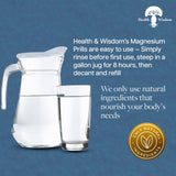 Health and Wisdom Magnesium Prills 91g close-up of prills