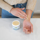 Health As It Ought To Be Magnesium Body Balm in lifestyle setting