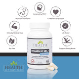 Health As It Ought To Be Vitamin D Supplement back view