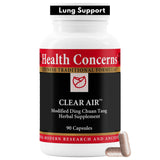 Health Concerns Clear Air supplement bottle front view