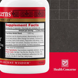 Health Concerns Clear Air supplement bottle side view