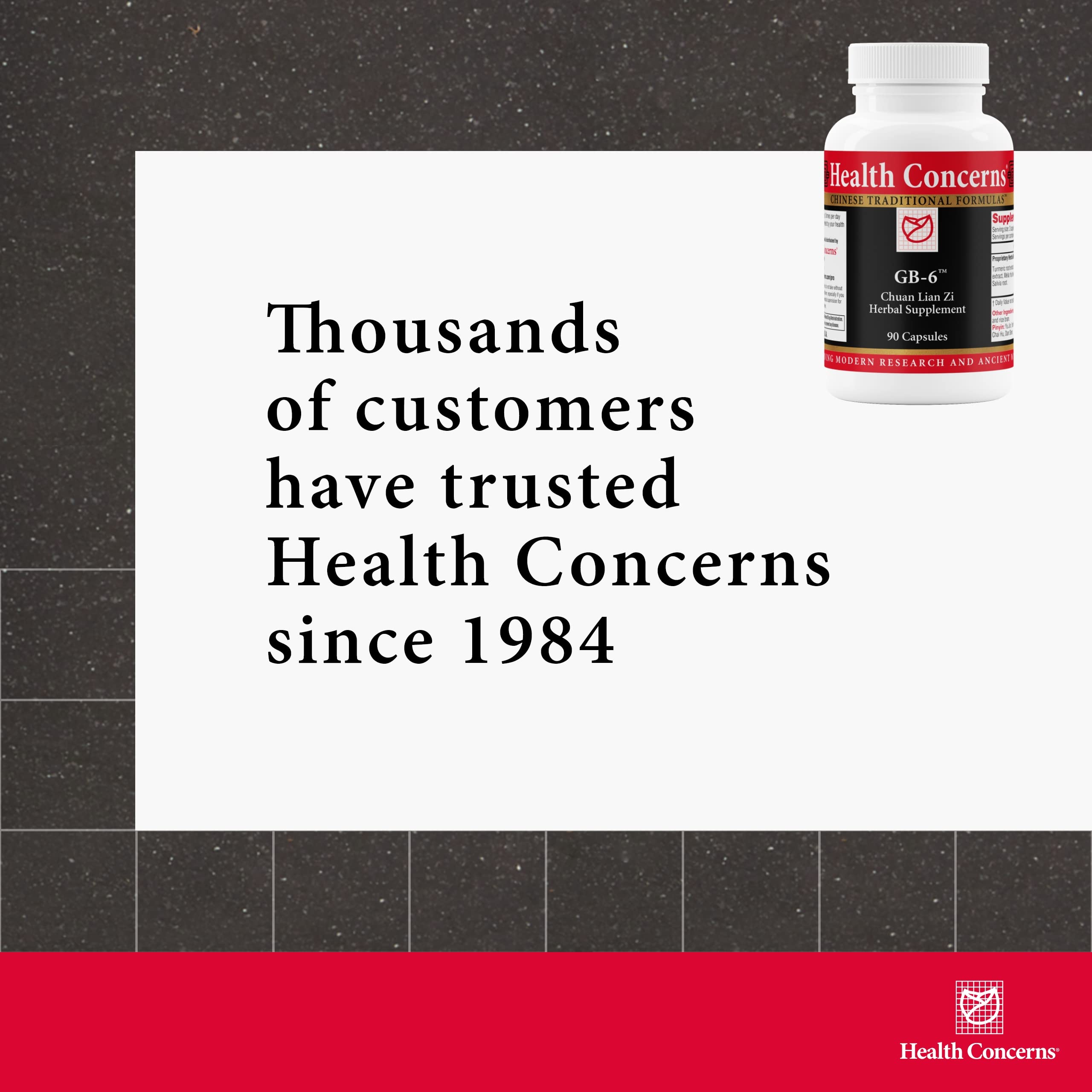 Health Concerns Gallstone Support Capsules on a wooden table
