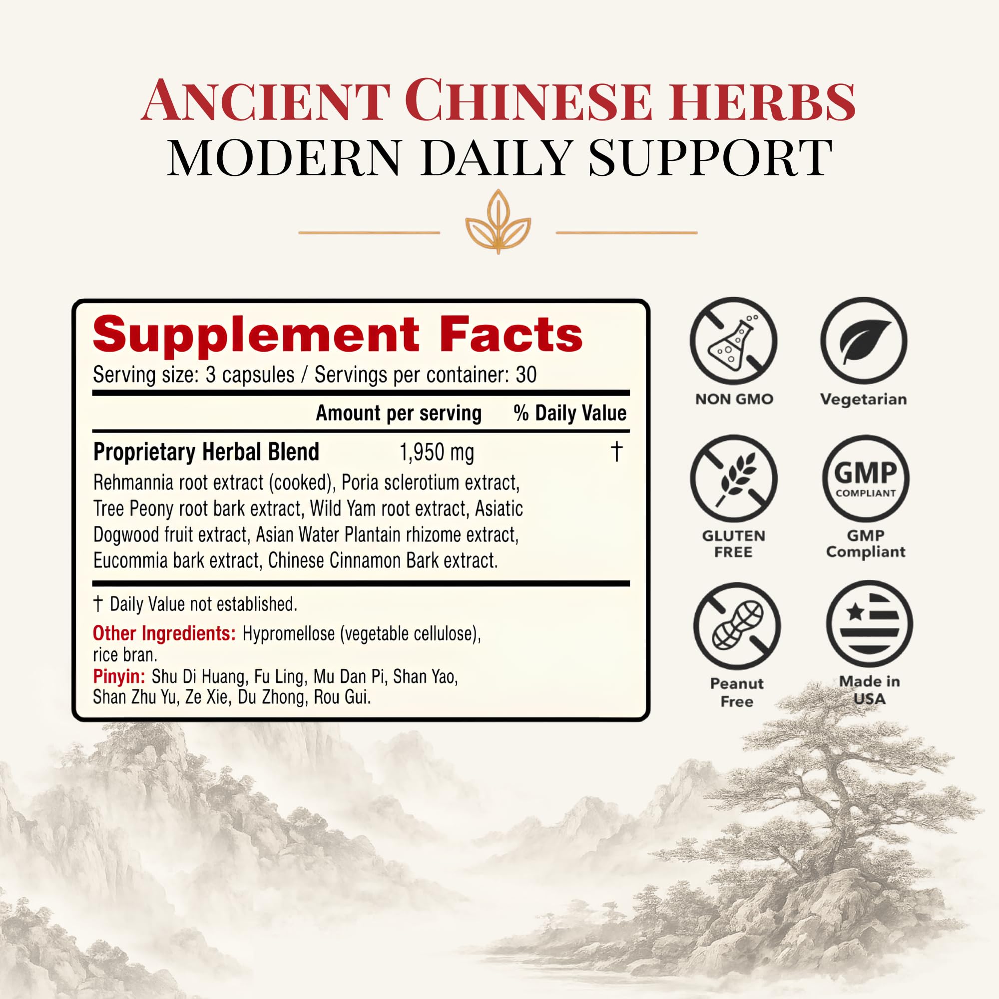 Health Concerns Kidney Support Supplement bottle side view
