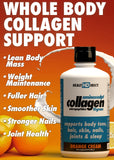 HEALTH DIRECT AminoSculpt Liquid Collagen 28oz Orange Cream bottle side view