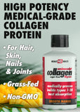 HEALTH DIRECT AminoSculpt Sugar-Free Liquid Collagen 15oz side view