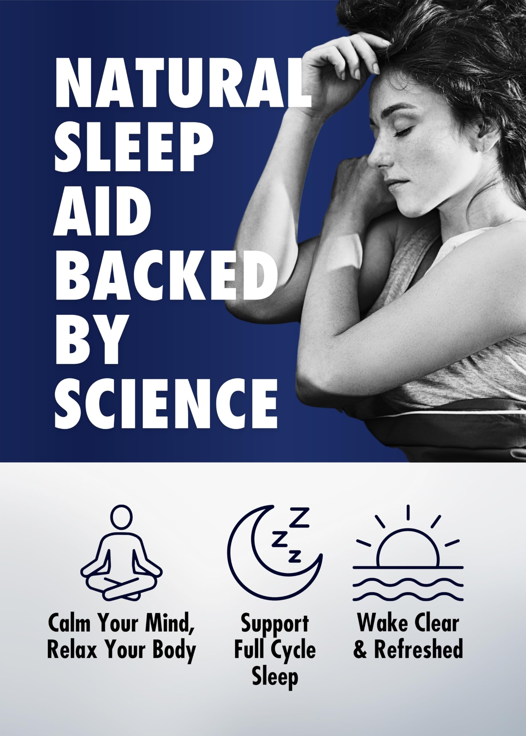 HEALTH DIRECT FullNight capsule showing dark blue colour