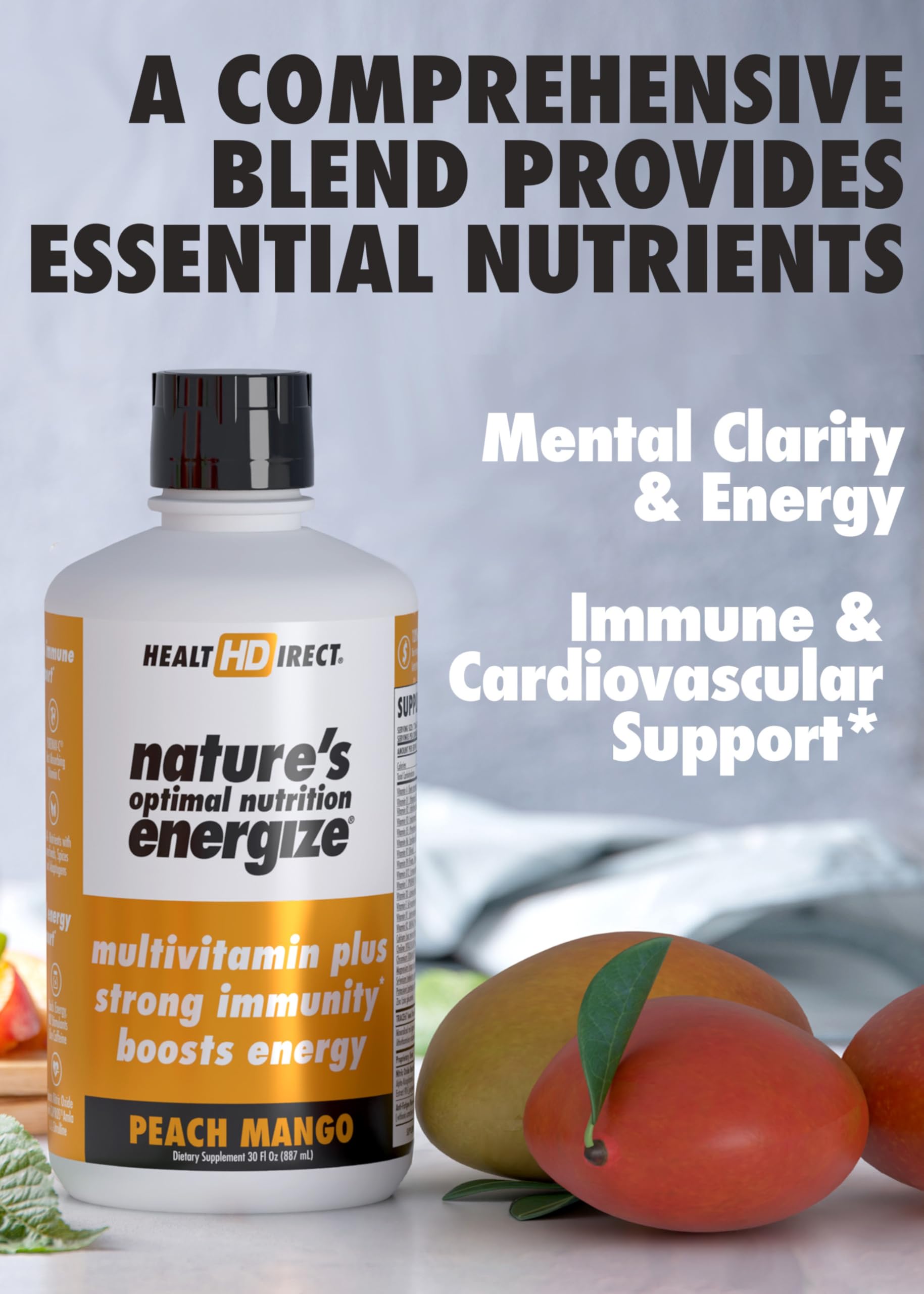 HEALTH DIRECT Liquid Multivitamin Superfood 1089g back view