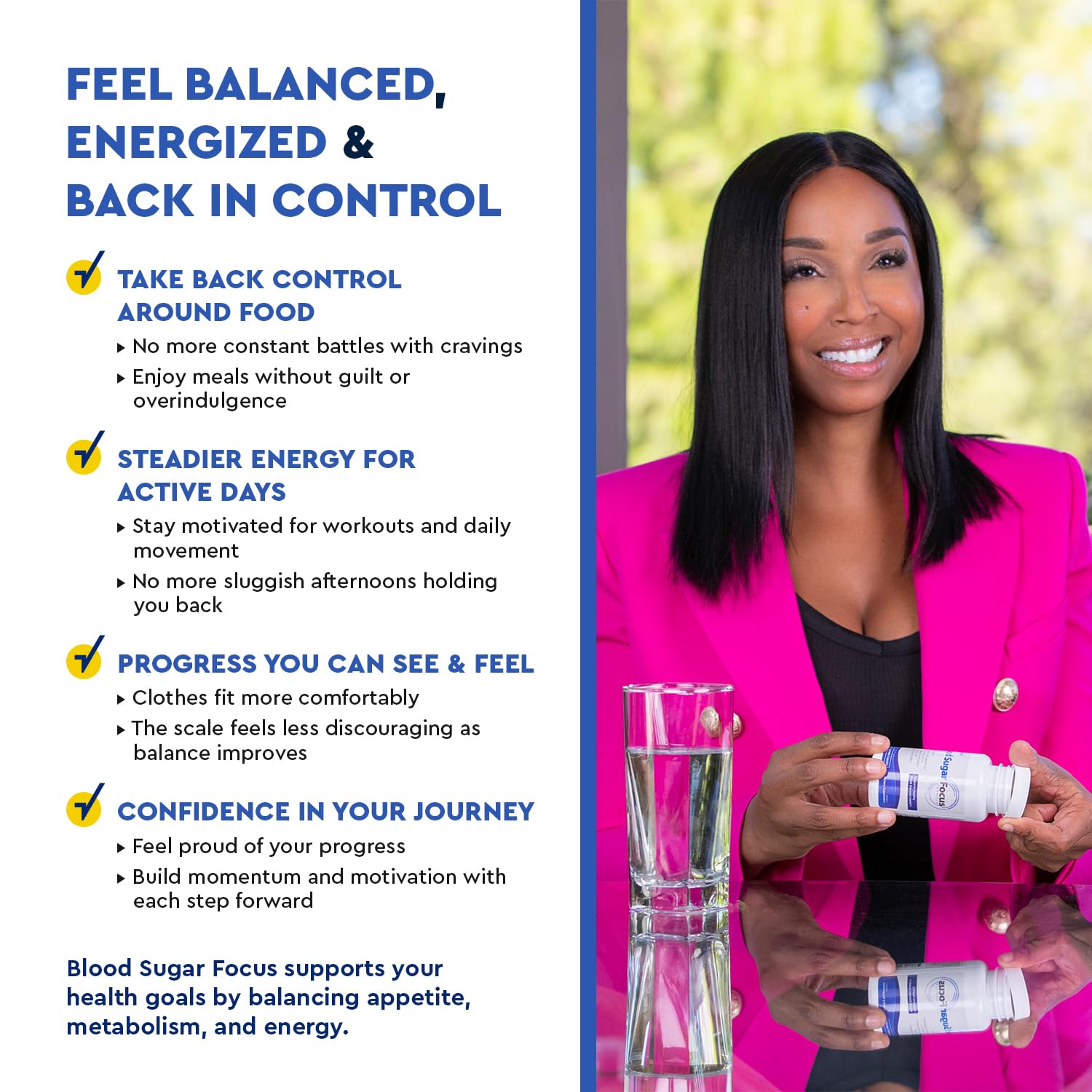 Health Focused Blended Vitamin & Mineral Supplement ingredients close-up