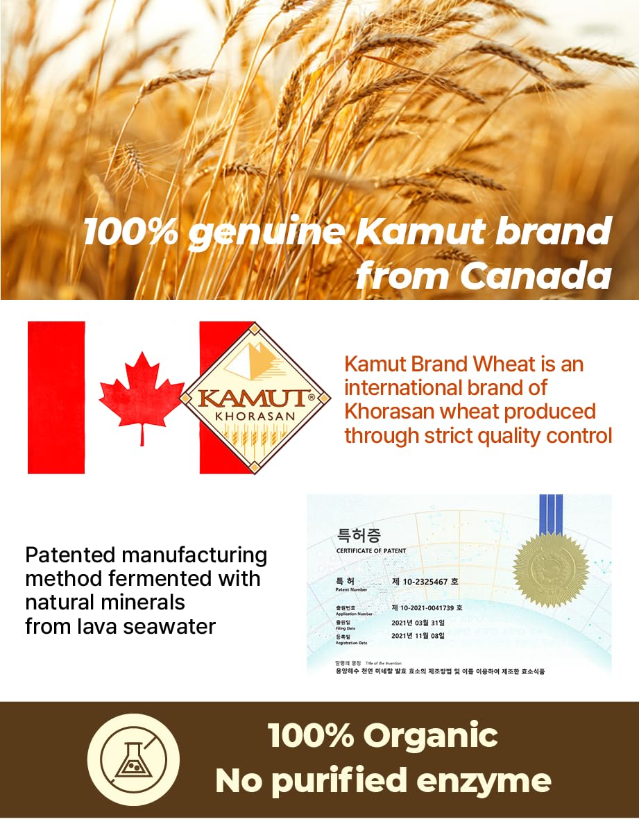 Health Friend Kamut Enzyme Sticks stick pack side view