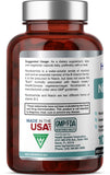 Health Genesis Niacin B3 Supplement 500mg side view