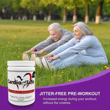 Health Guardian Cardio For Life L-Arginine Powder mixed in a glass of water