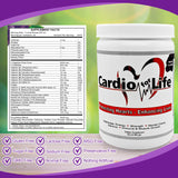 Health Guardian Cardio For Life L-Arginine Powder packaging side view