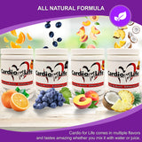 Health Guardian Cardio For Life L-Arginine Powder with fresh fruit