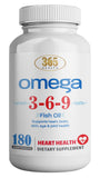 HEALTH LFE Omega 3-6-9 Softgels 2400mg front view