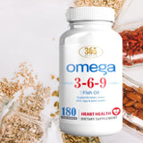 HEALTH LFE Omega 3-6-9 Softgels close-up of softgel