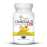 Health Nurture Omega 3 Max Fish Oil 1500mg capsule bottle front view