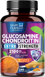 Health Nutrition Naturals Chondroitin 3X Strength Joint Support supplement front view