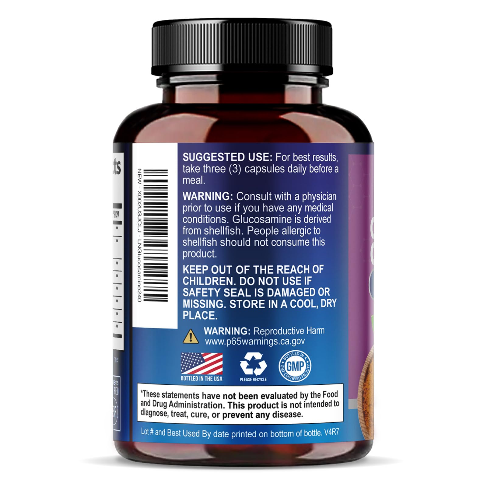 Health Nutrition Naturals Chondroitin 3X Strength Joint Support supplement in a lifestyle setting