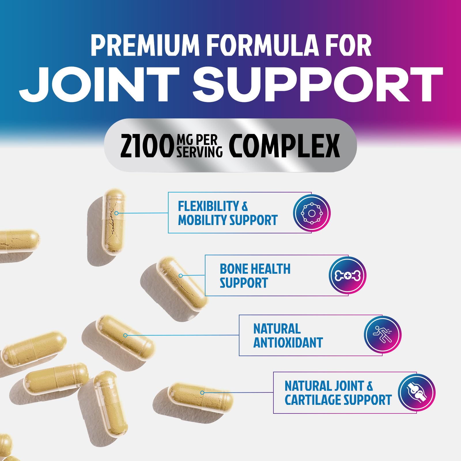 Health Nutrition Naturals Chondroitin supplement capsules