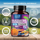 Health Nutrition Naturals Chondroitin supplement with turmeric and boswellia