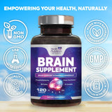 Health Nutrition Naturals DMAE Brain Supplement capsules on a table